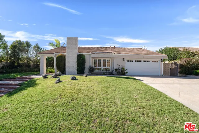 a view of a house with swimming pool and a yard