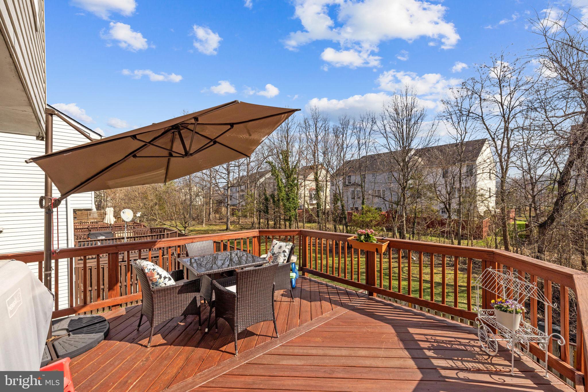 45430 Gable Square Sterling, VA 20164 - Photo 41 of 52 a view of balcony with furniture and wooden deck