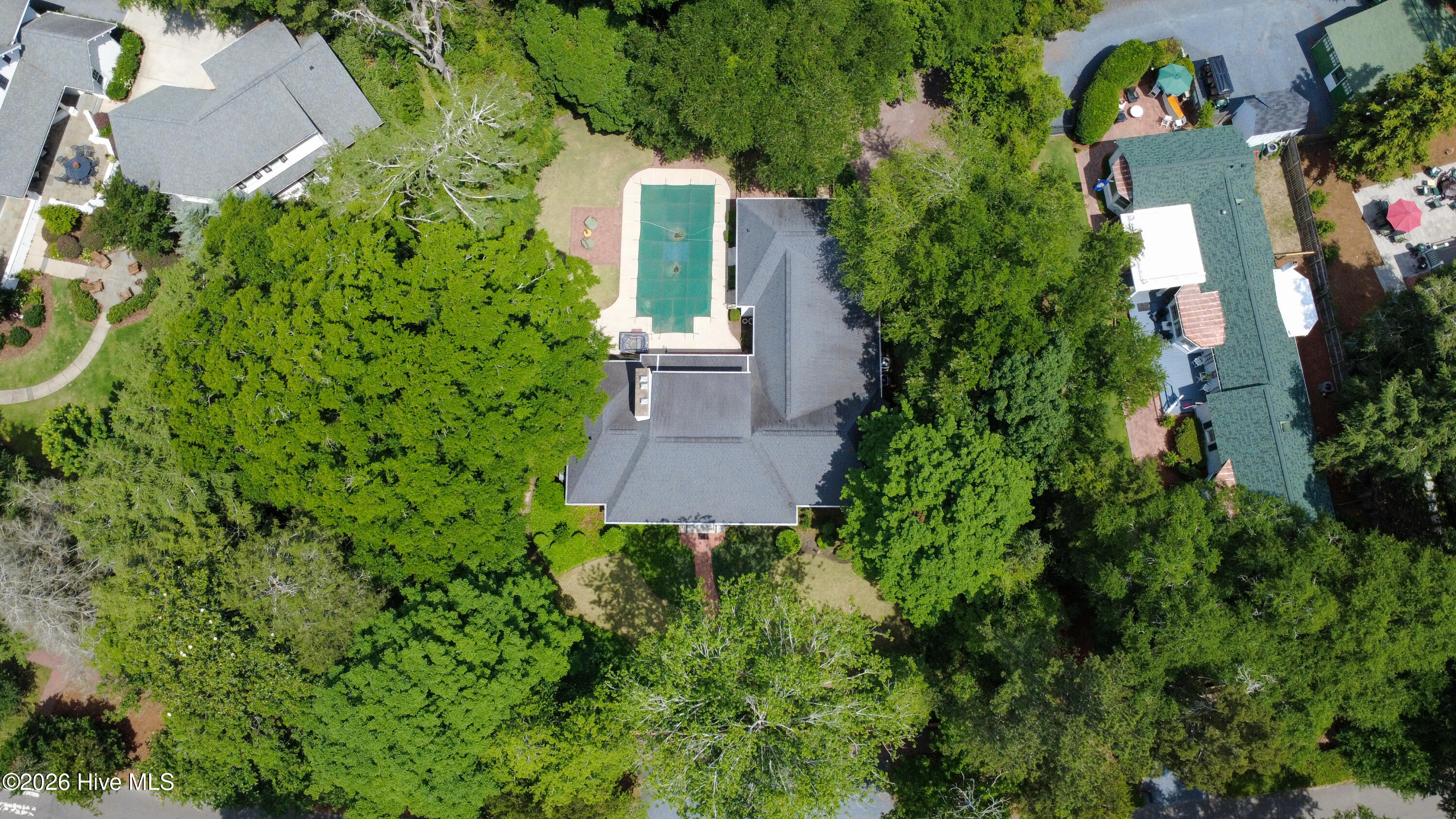 25 Magnolia Road Pinehurst, NC 28374 - Photo 67 of 73 Ariel View