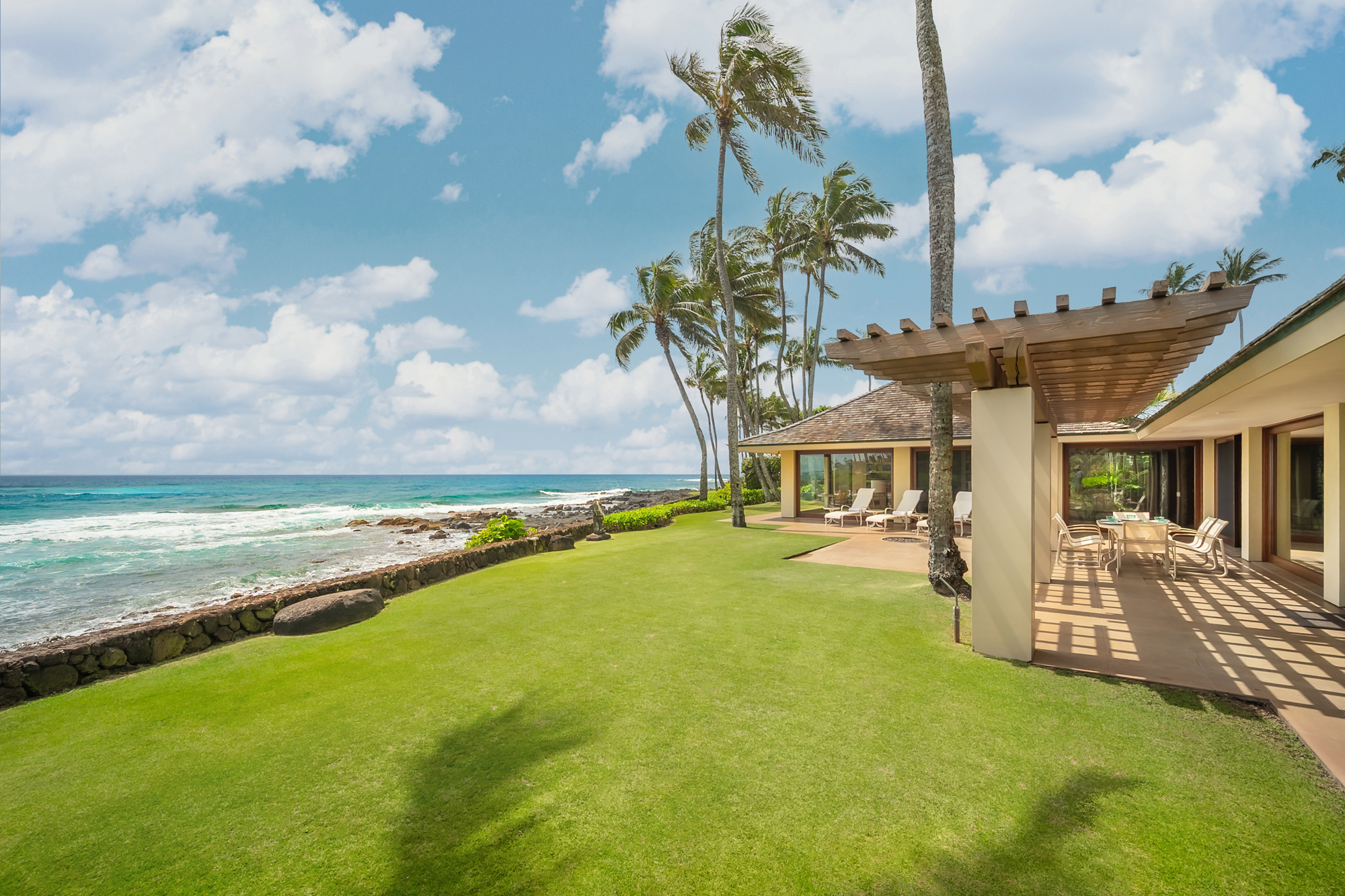 4890 Lawai Road Koloa, HI 96756 - Photo 12 of 30 a view of a house with swimming pool and sitting area