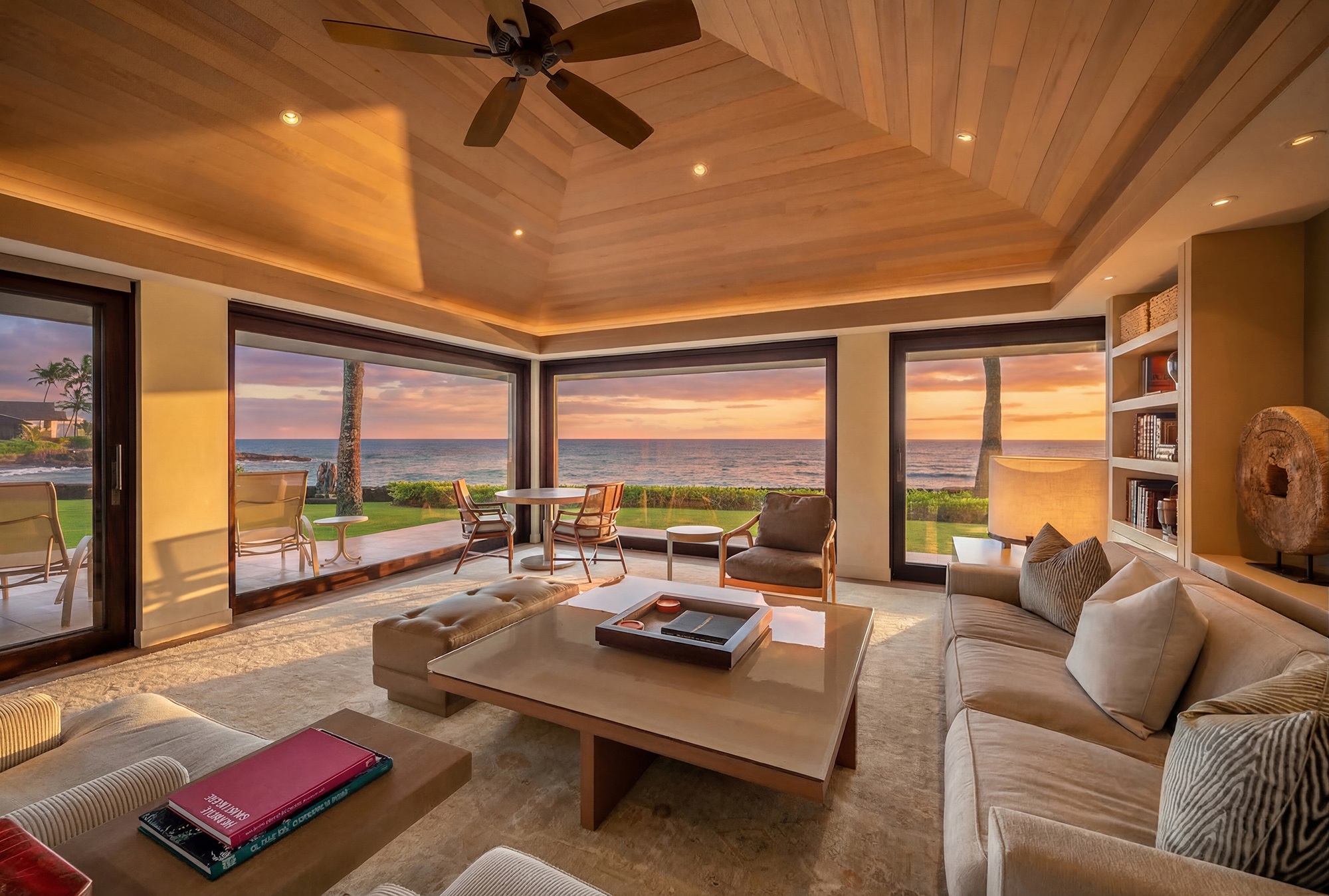 4890 Lawai Road Koloa, HI 96756 - Photo 28 of 30 a living room with furniture and a large window