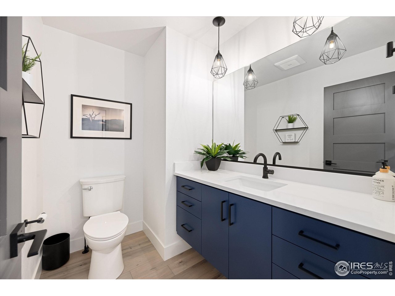 2145 Picture Point Drive Windsor, CO 80550 - Photo 21 of 40 a bathroom with a toilet sink and mirror