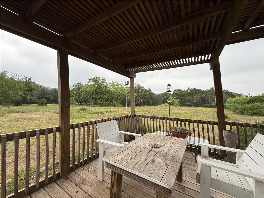 28799 Highway 83 Concan, TX 78838 - Photo 16 of 40 a view of a two chairs in the balcony