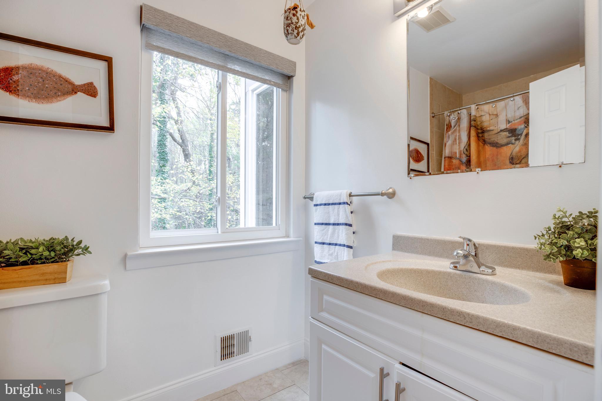 2318 Millennium Lane Reston, VA 20191 - Photo 15 of 34 a bathroom with a sink and a mirror