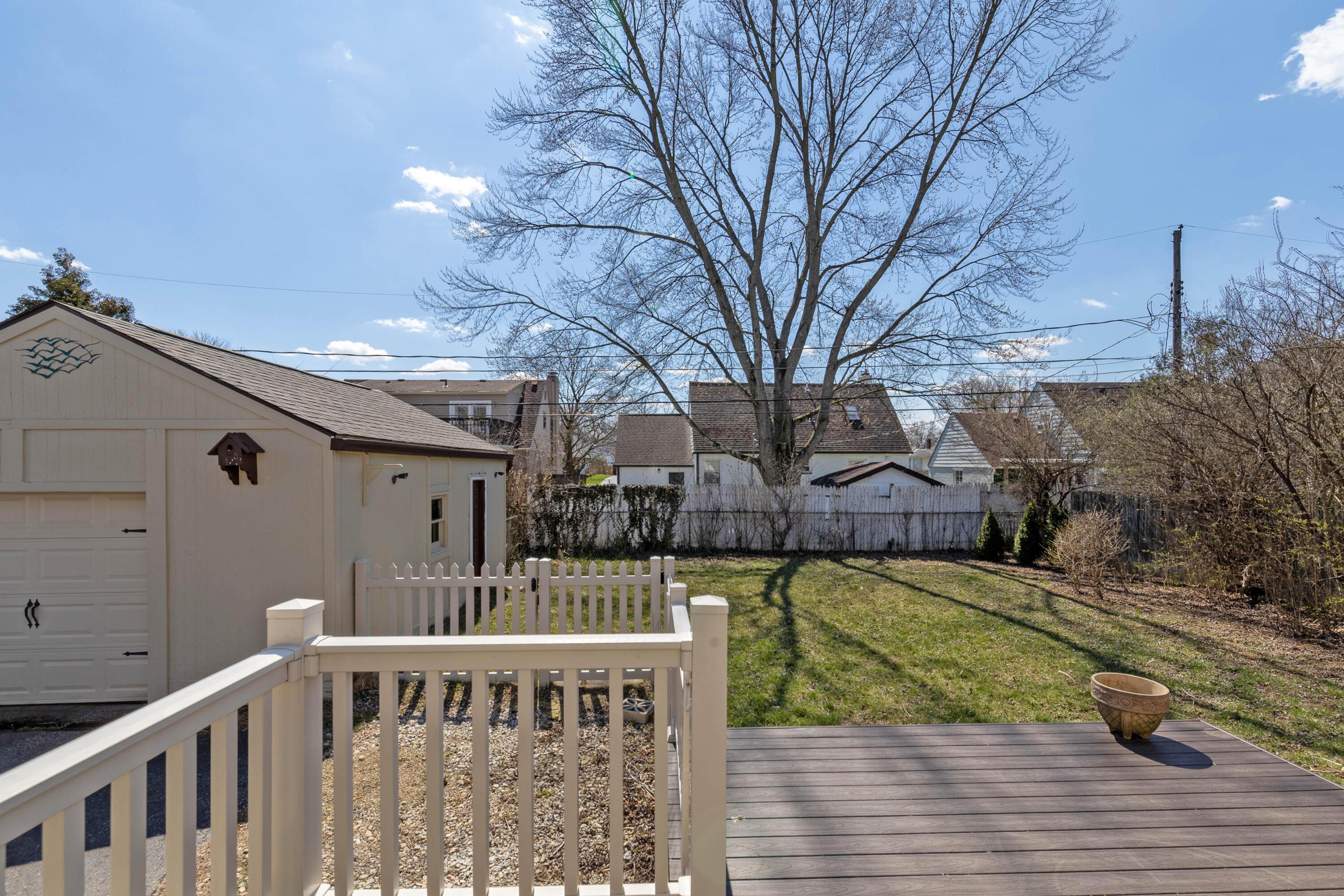 2033 Zollinger Road Columbus, OH 43221 - Photo 35 of 44 35. Rear Deck, Yard