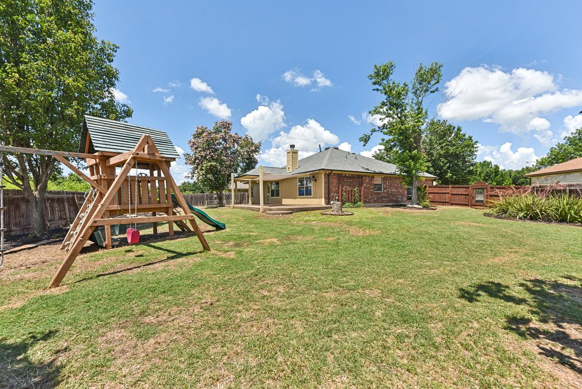 217 Newport Landing Place Round Rock, TX 78665 - Photo 1 of 30 Over-Sized Backyard backing up to Green Space, Trails, and a short walk to the community playground