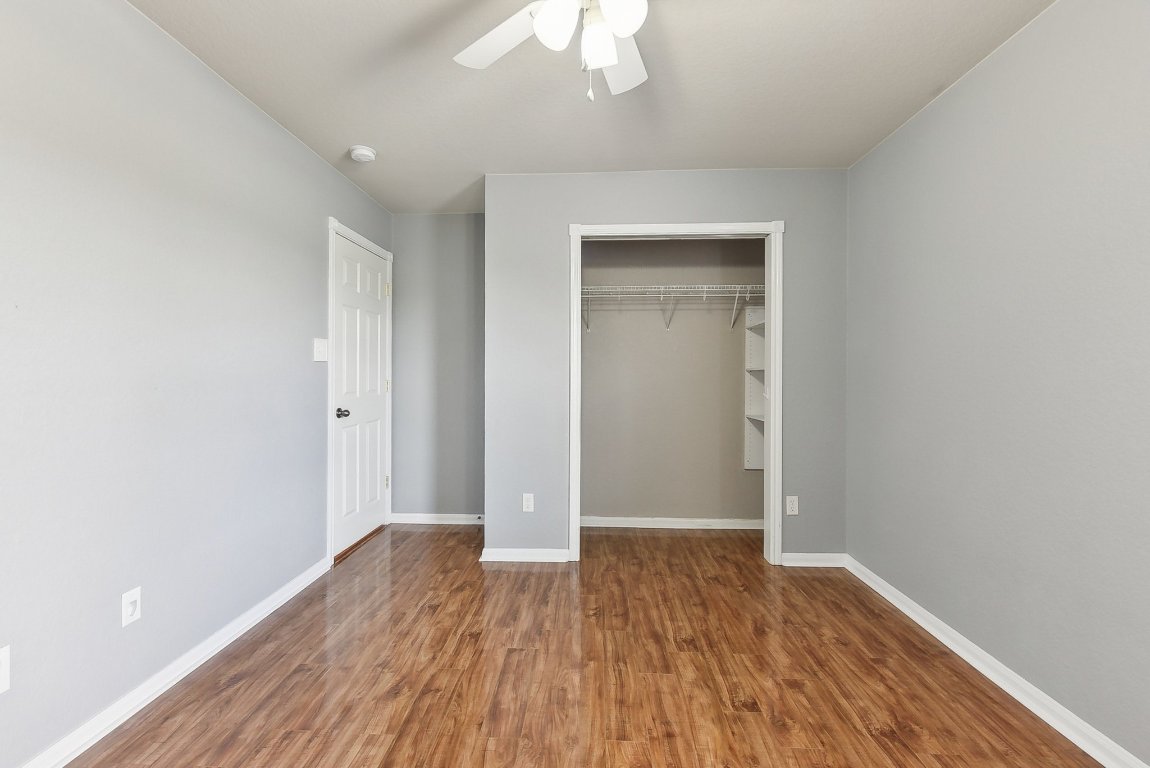 217 Newport Landing Place Round Rock, TX 78665 - Photo 25 of 30 3rd Bedroom with closet space