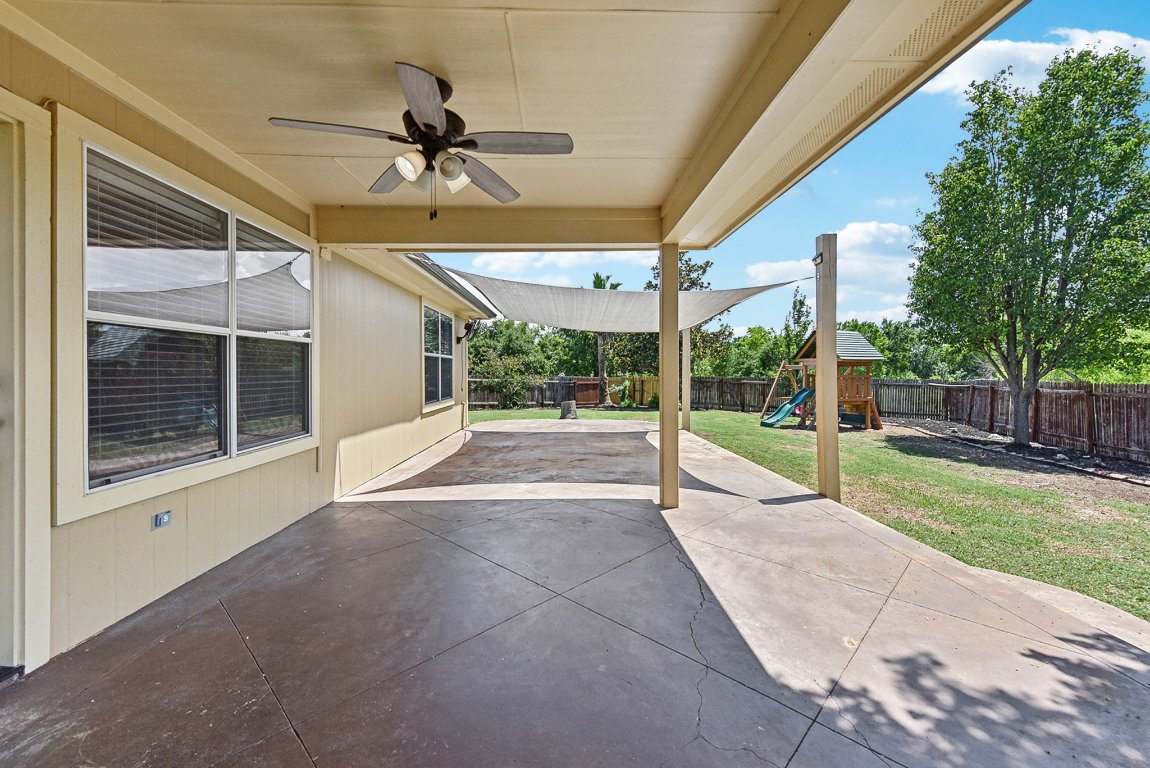 217 Newport Landing Place Round Rock, TX 78665 - Photo 26 of 30 Large Covered Patio