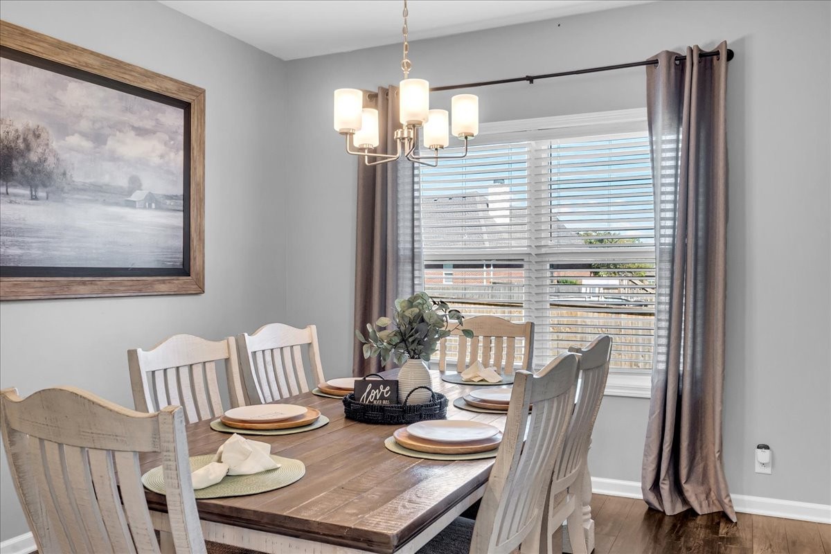 124 Cordell Love Road Smithville, TN 37166 - Photo 24 of 58 a view of a dining room with furniture window and outside view
