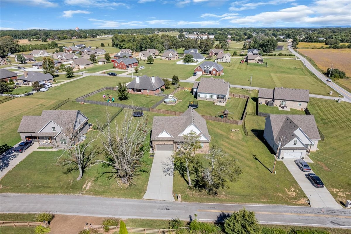 124 Cordell Love Road Smithville, TN 37166 - Photo 53 of 58 an aerial view of a house with a garden