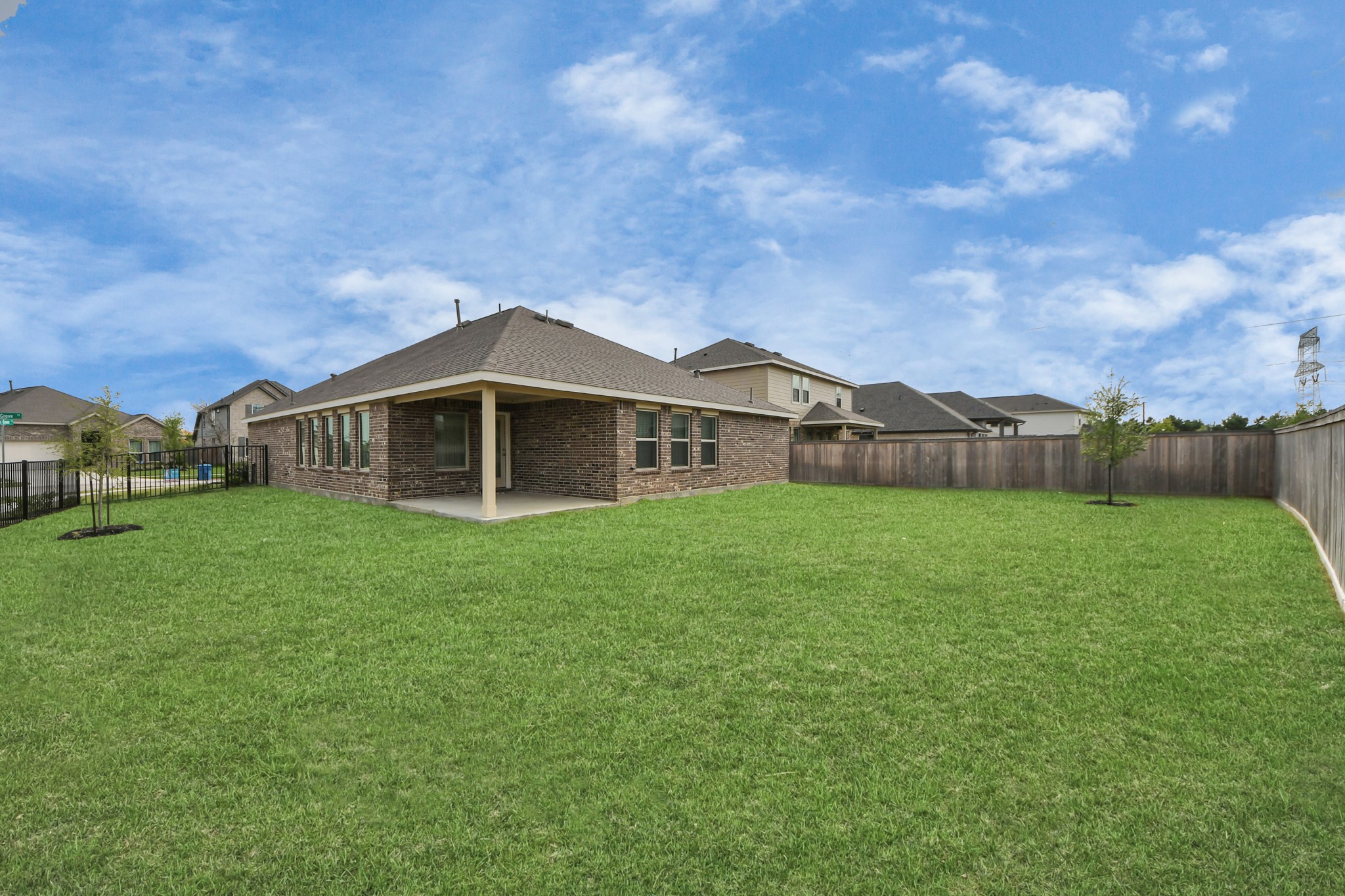 21927 Citrus Grove Cypress, TX 77433 - Photo 10 of 42 a front view of a house with garden
