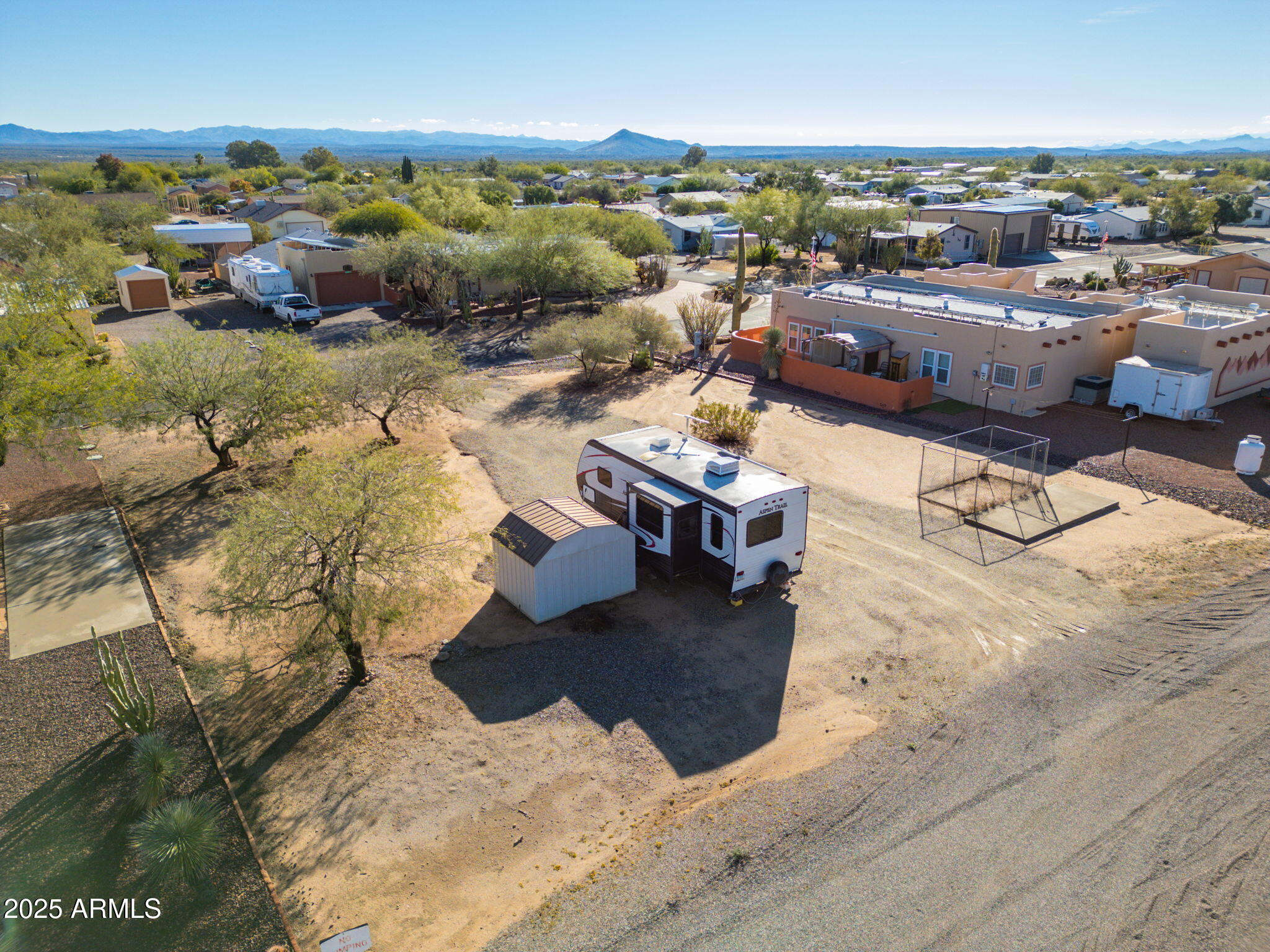 30654 Sun Rider Way, Unit 101 Congress, AZ 85332 - Photo 11 of 28 a view of a terrace with furniture and city view