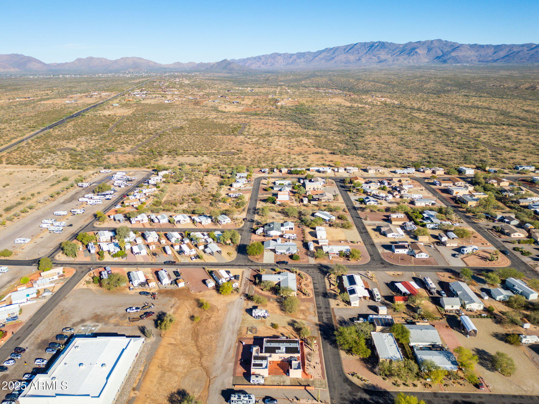 30654 Sun Rider Way, Unit 101 Congress, AZ 85332 - Photo 24 of 28 a view of city and mountain
