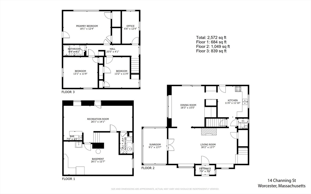 14 Channing Street Worcester, MA 01605 - Photo 16 of 16 unknown