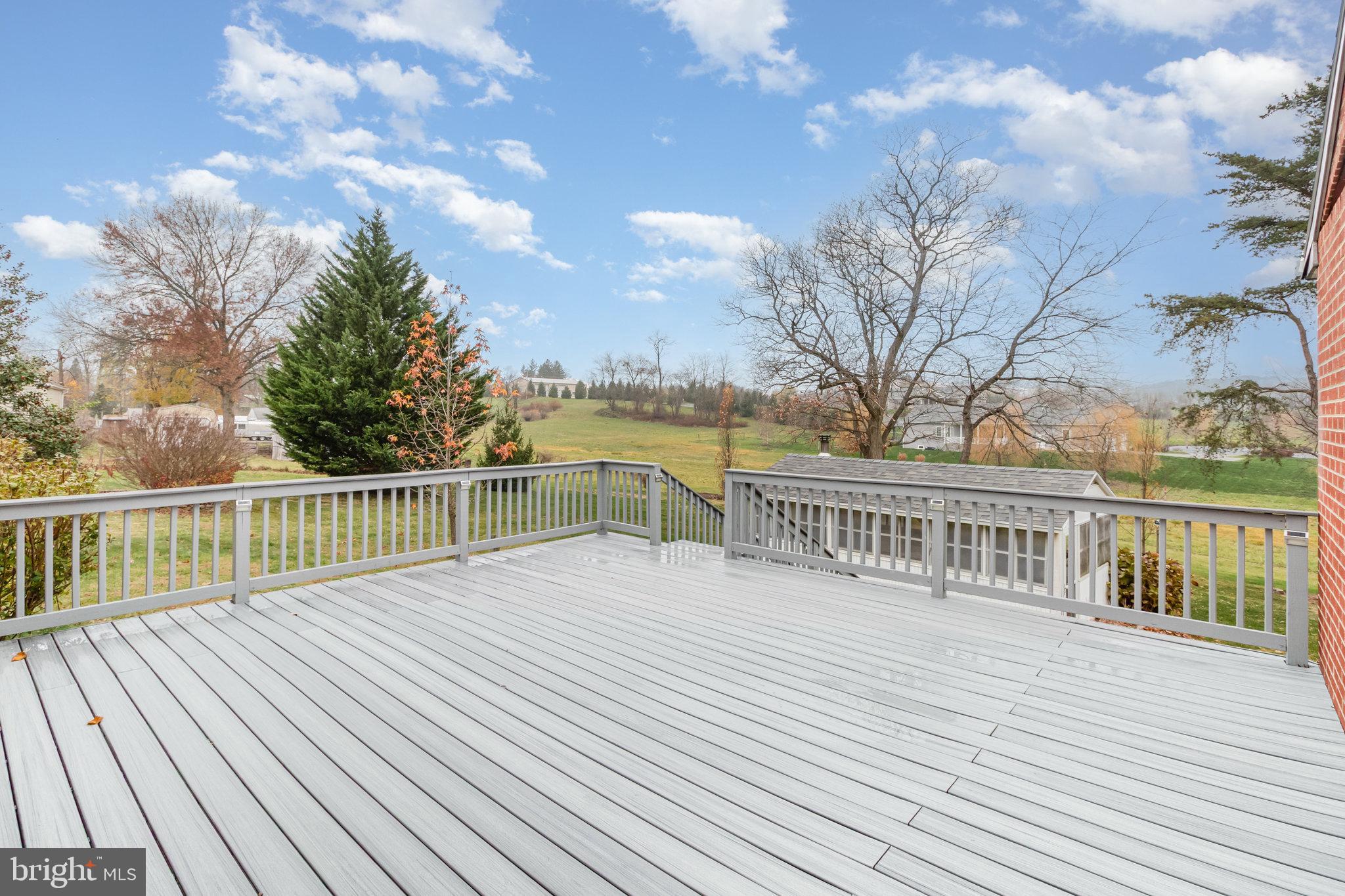 6112 Linglestown Road Harrisburg, PA 17112 - Photo 36 of 45 a view of balcony with wooden floor and fence