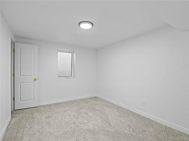 a view of empty room