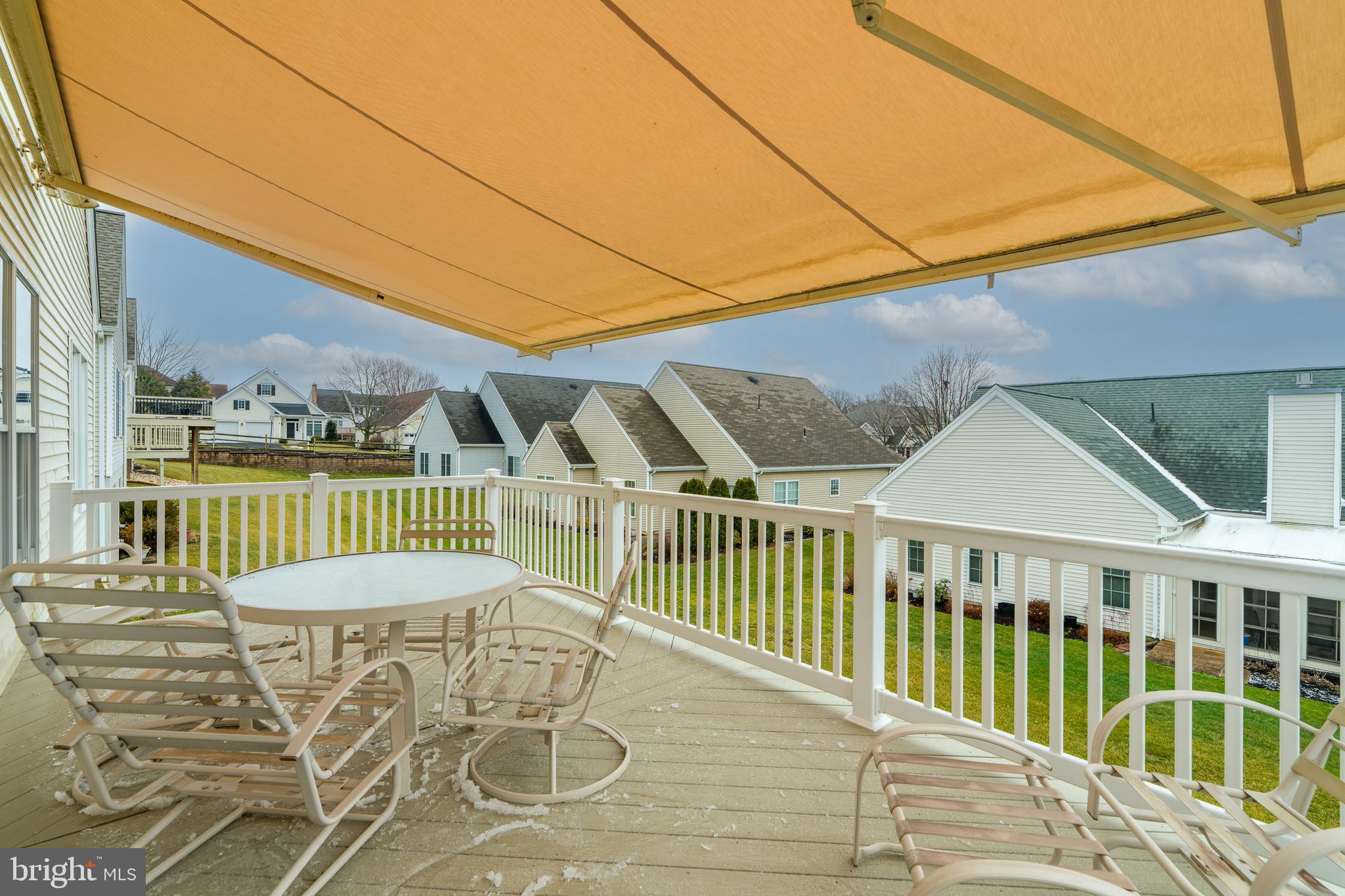 1809 Risser Lane Lancaster, PA 17601 - Photo 57 of 106 Trex rear deck with awning
