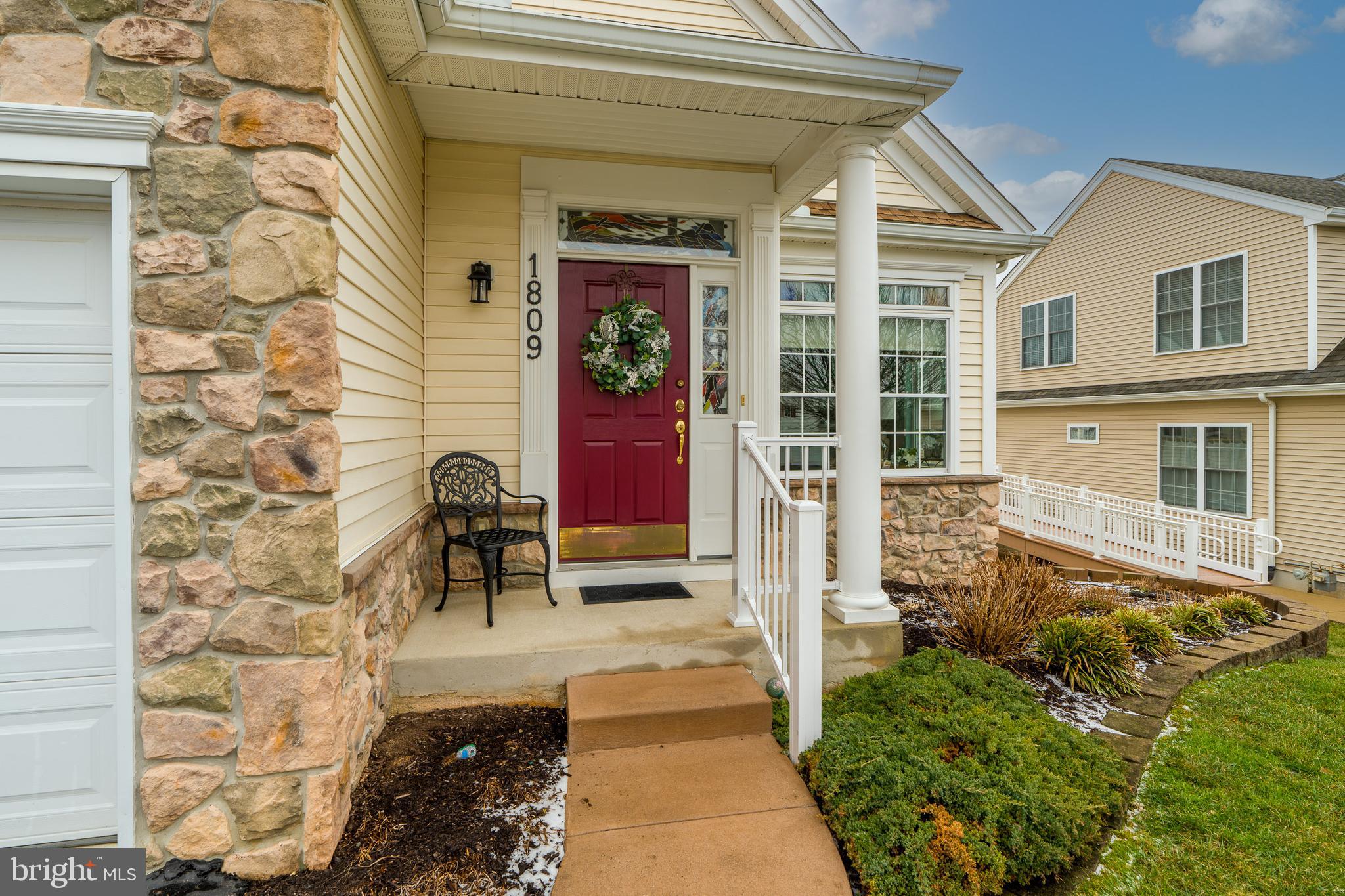 1809 Risser Lane Lancaster, PA 17601 - Photo 6 of 106 Covered front porch entry