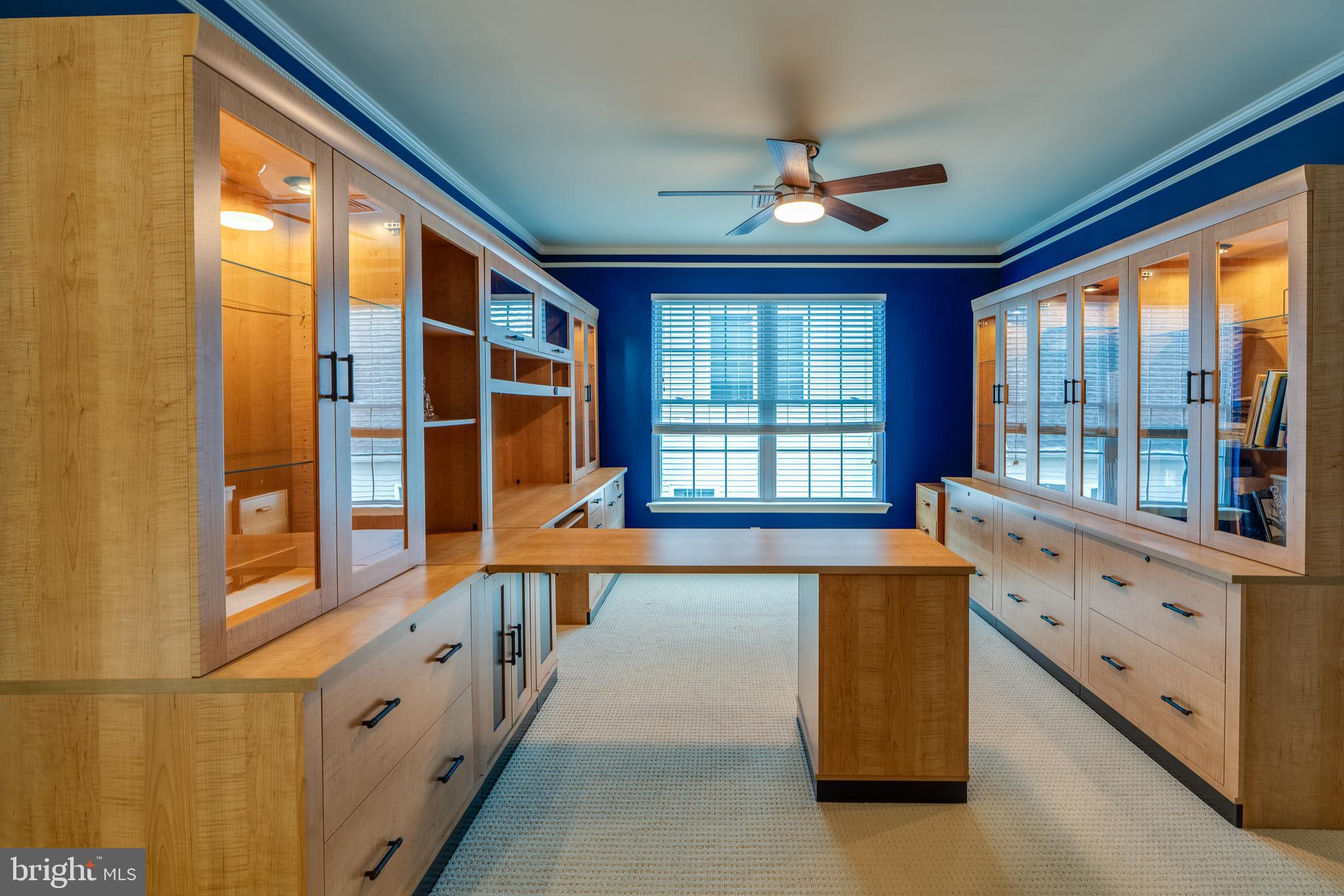 1809 Risser Lane Lancaster, PA 17601 - Photo 70 of 106 Loft office space with ceiling fan