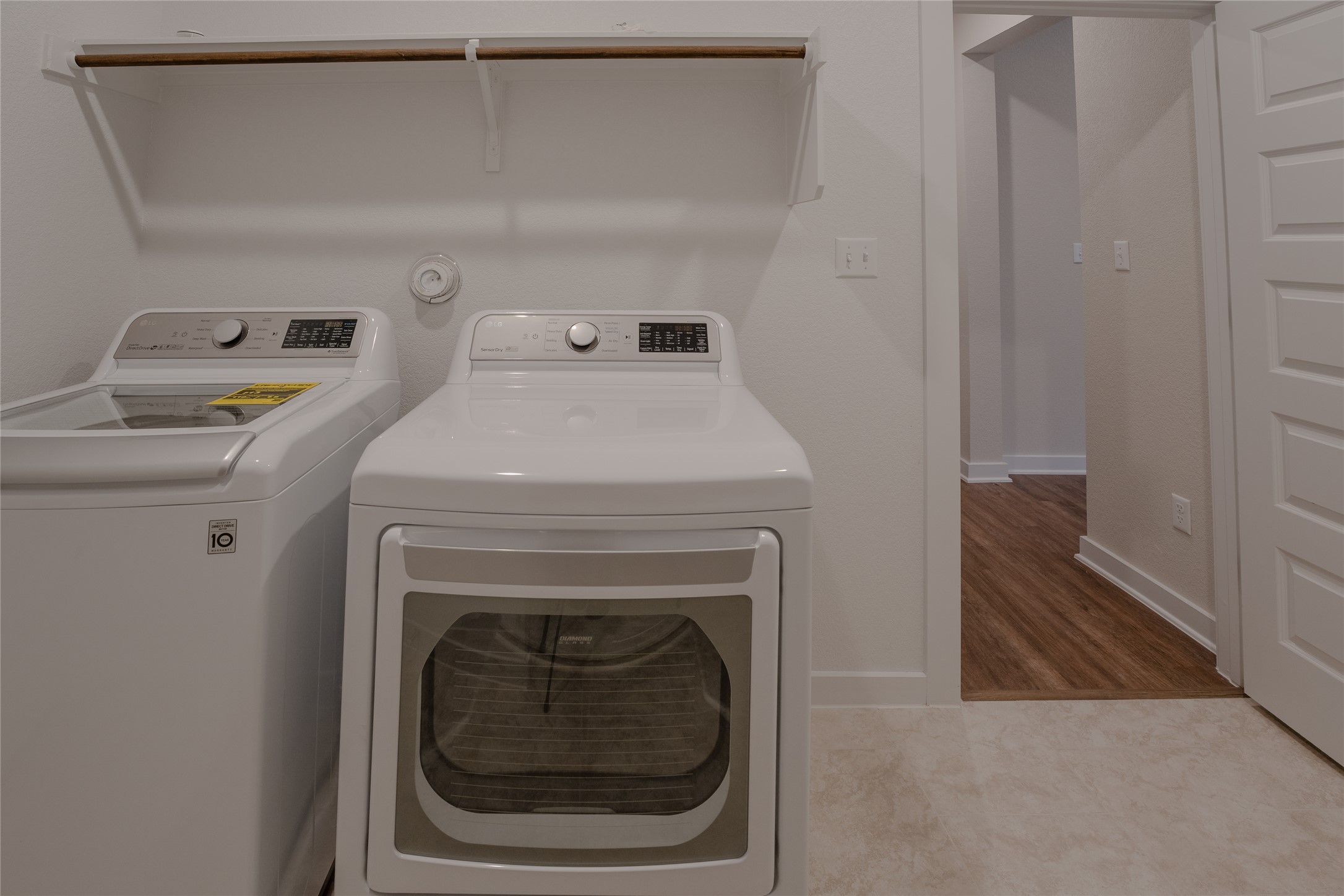 133 High Plains Drive Georgetown, TX 78628 - Photo 22 of 38 a utility room with dryer and washer