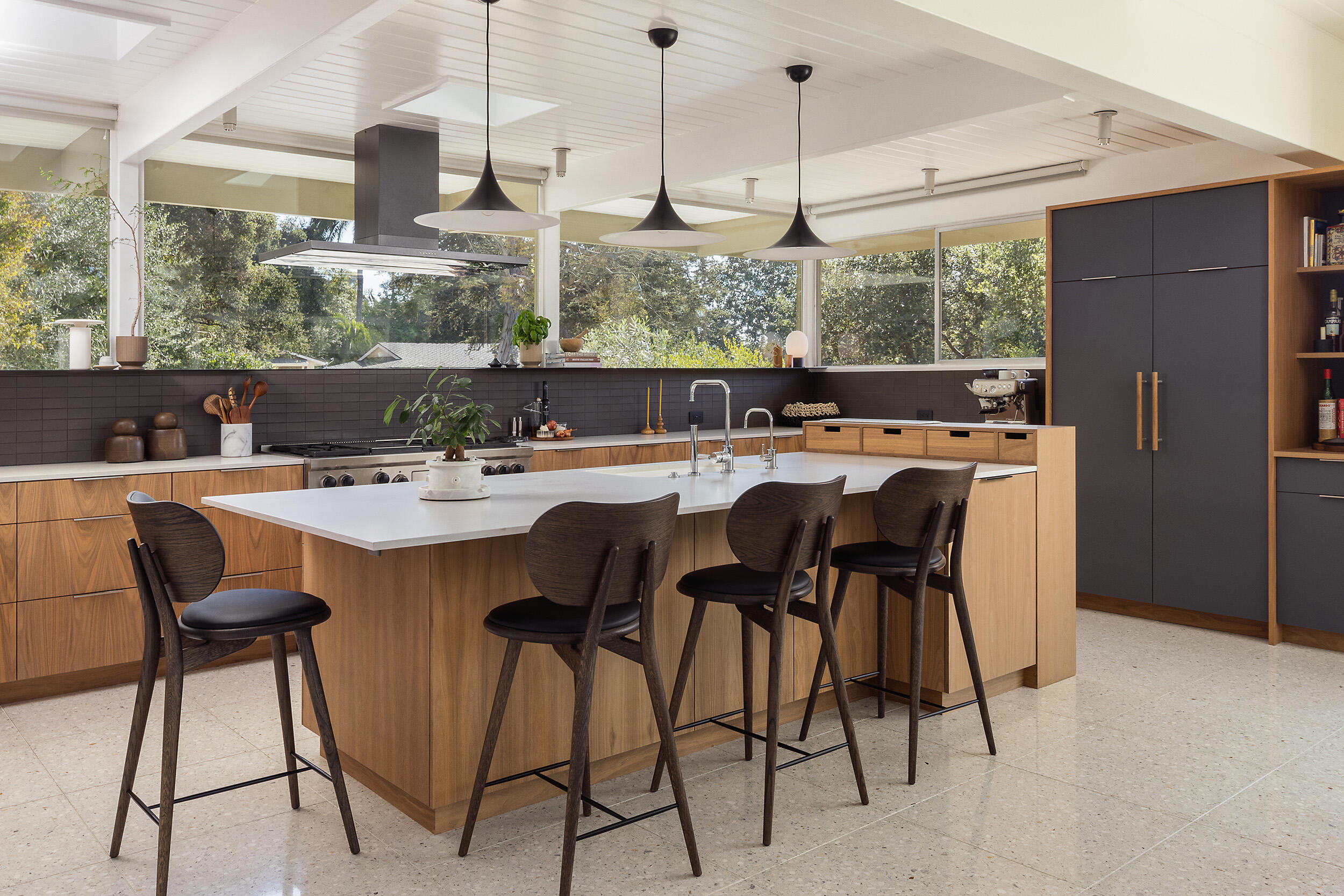 820 Summit Road Santa Barbara, CA 93108 - Photo 7 of 30 a dining table with chairs and window