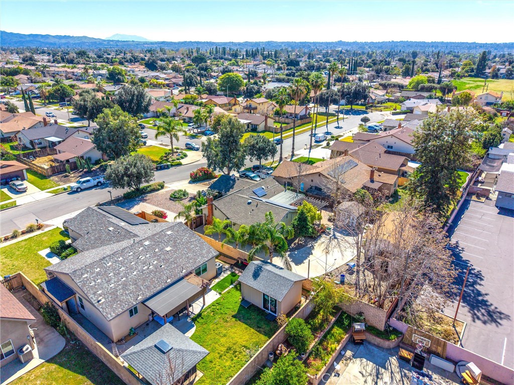 1539 Robyn Street Redlands, CA 92374 - Photo 43 of 47 an aerial view of a house with a garden