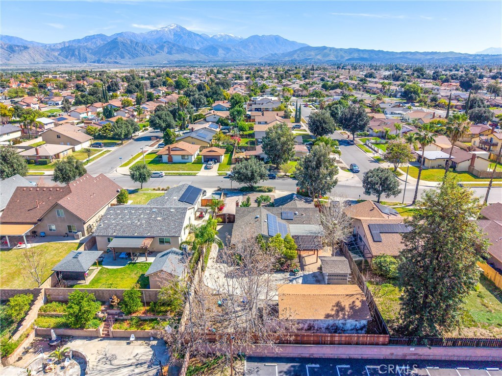 1539 Robyn Street Redlands, CA 92374 - Photo 44 of 47 an aerial view of residential houses with outdoor space