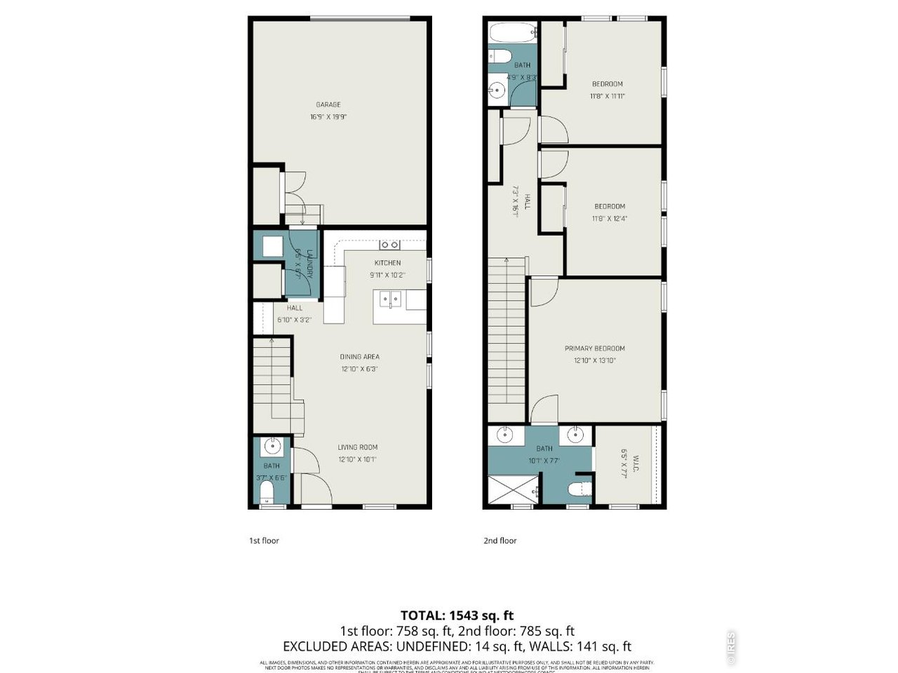 107 South 8th Street Berthoud, CO 80513 - Photo 22 of 22 a picture of a floor plan