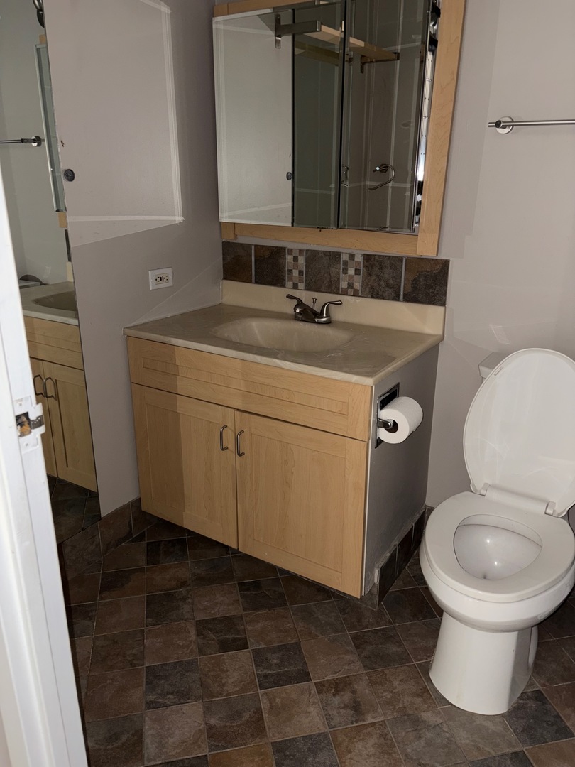 5320 North Sheridan Road, Unit 1407 Chicago, IL 60640 - Photo 20 of 21 a bathroom with a sink and a toilet