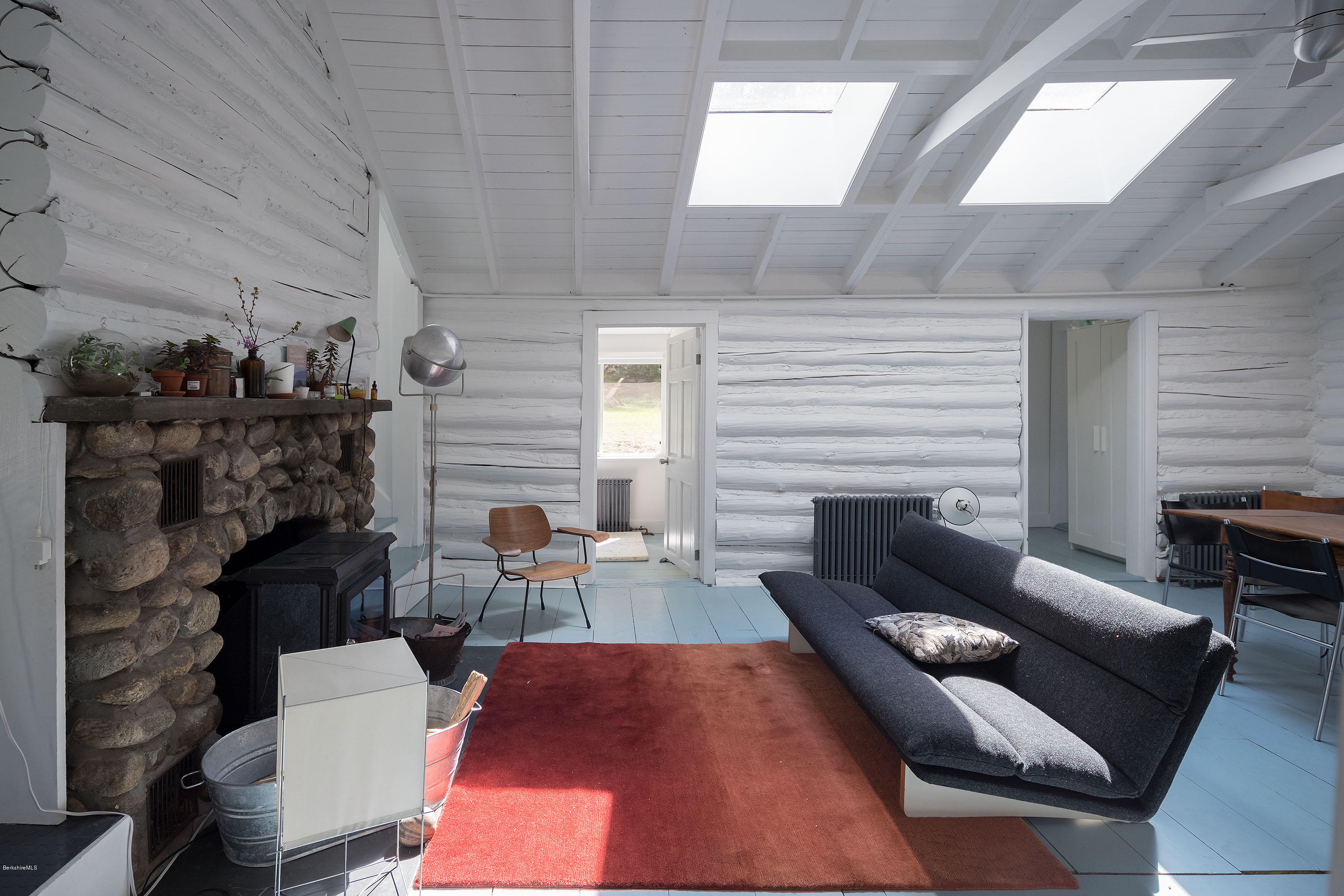 10 Tannery Road Sandisfield, MA 01255 - Photo 8 of 24 a living room with furniture and a fireplace