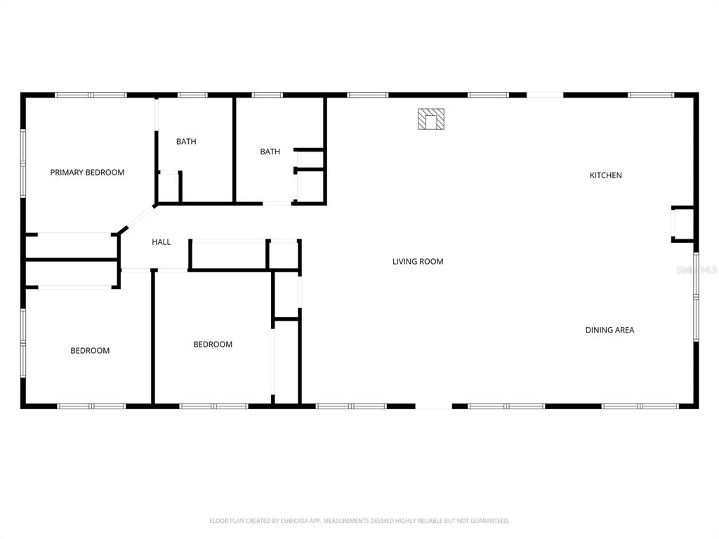 6537 Triest Avenue Keystone Heights, FL 32656 - Photo 29 of 36 a picture of a floor plan