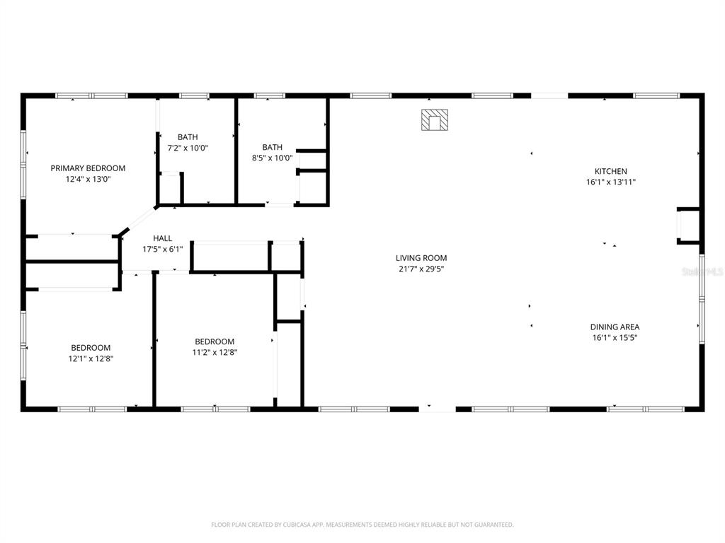 6537 Triest Avenue Keystone Heights, FL 32656 - Photo 30 of 36 a picture of a floor plan