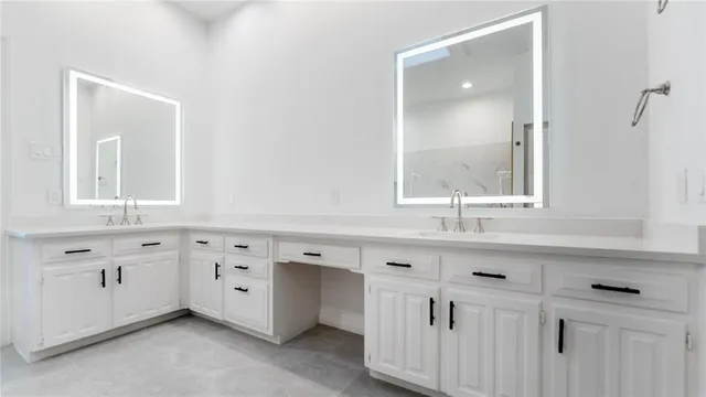 a view of a walk in closet