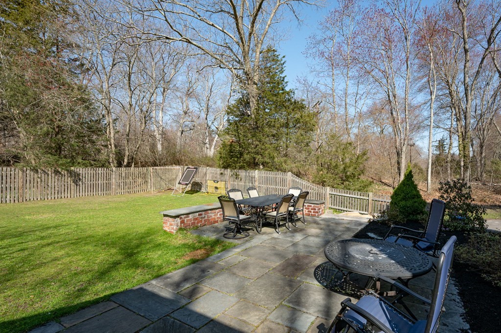 5 Chatham Circle Hingham, MA 02043 - Photo 28 of 30 a view of a backyard with sitting area