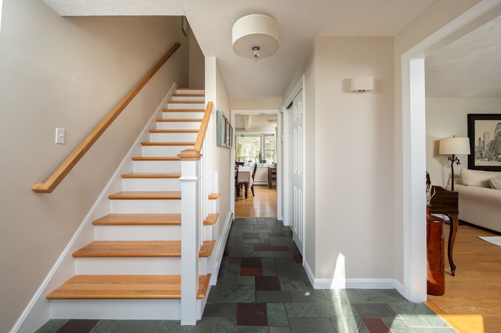 5 Chatham Circle Hingham, MA 02043 - Photo 3 of 30 a view of entryway and hall with wooden floor