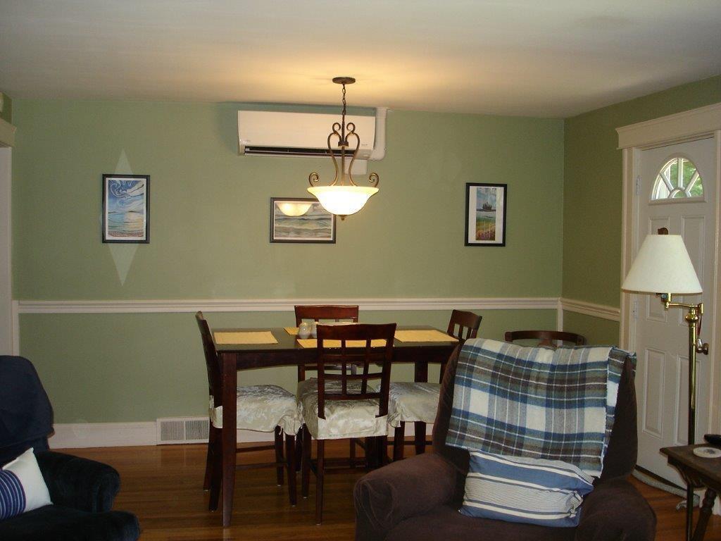 7 Lloyd Road Waterville, ME 04901 - Photo 6 of 14 Dining area with heat pump