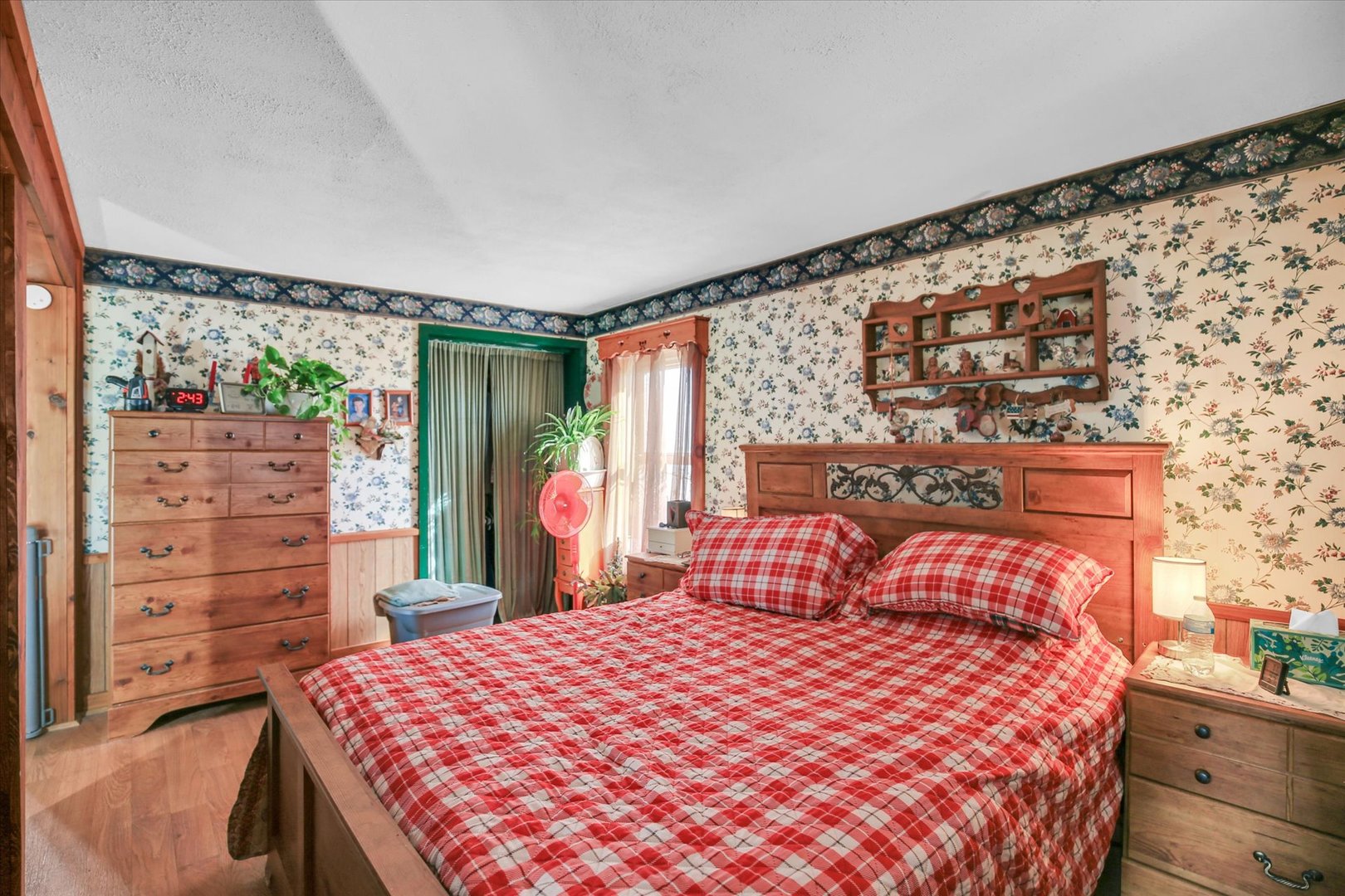 23 County Road 300 North Ivesdale, IL 61851 - Photo 22 of 45 a bedroom with a bed and a dresser