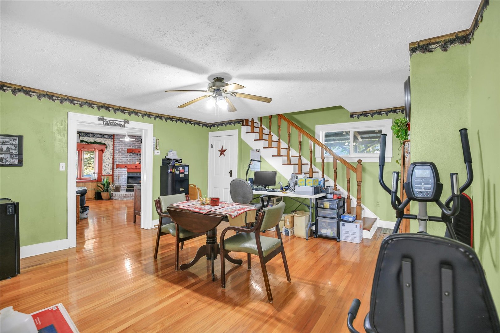 23 County Road 300 North Ivesdale, IL 61851 - Photo 24 of 45 a view of a livingroom and dining room