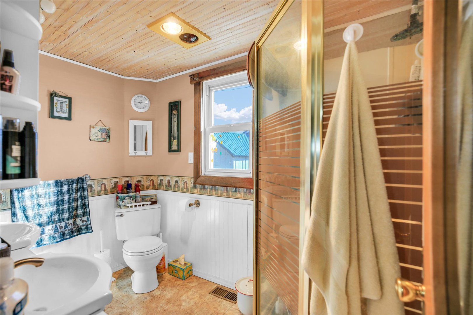 23 County Road 300 North Ivesdale, IL 61851 - Photo 27 of 45 a bathroom with a sink and a toilet