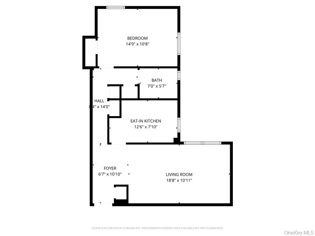 682 Tuckahoe Road, Unit 5H Yonkers, NY 10710 - Photo 22 of 24 a picture of a bench in front of a door