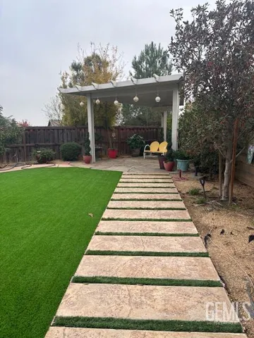 a view of outdoor space deck and mountain view