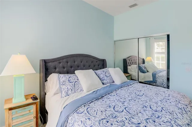 a living room with furniture rug and window