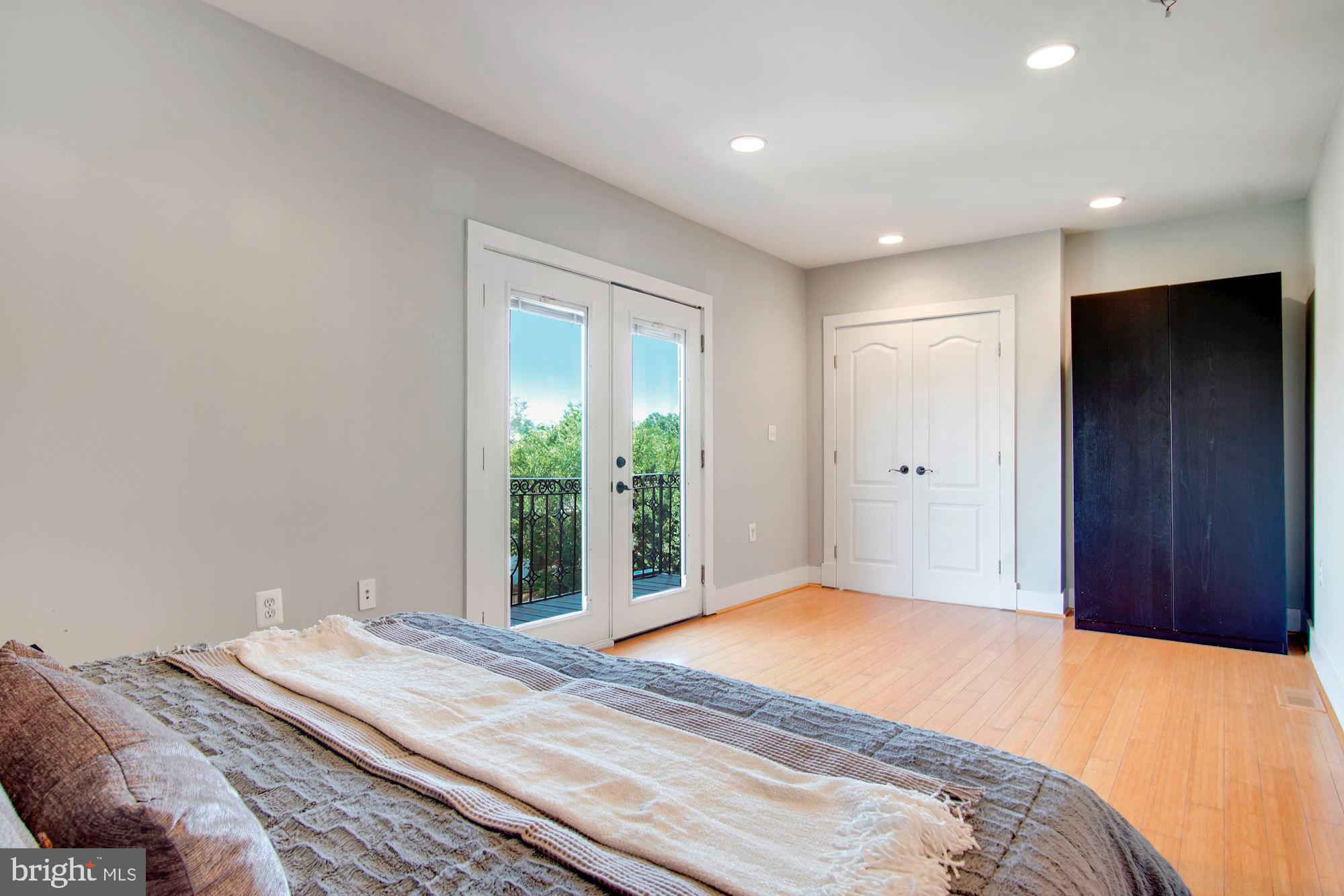 1409 G Street Northeast, Unit 21 Washington, DC 20002 - Photo 17 of 27 Owner's suite has French doors to balcony