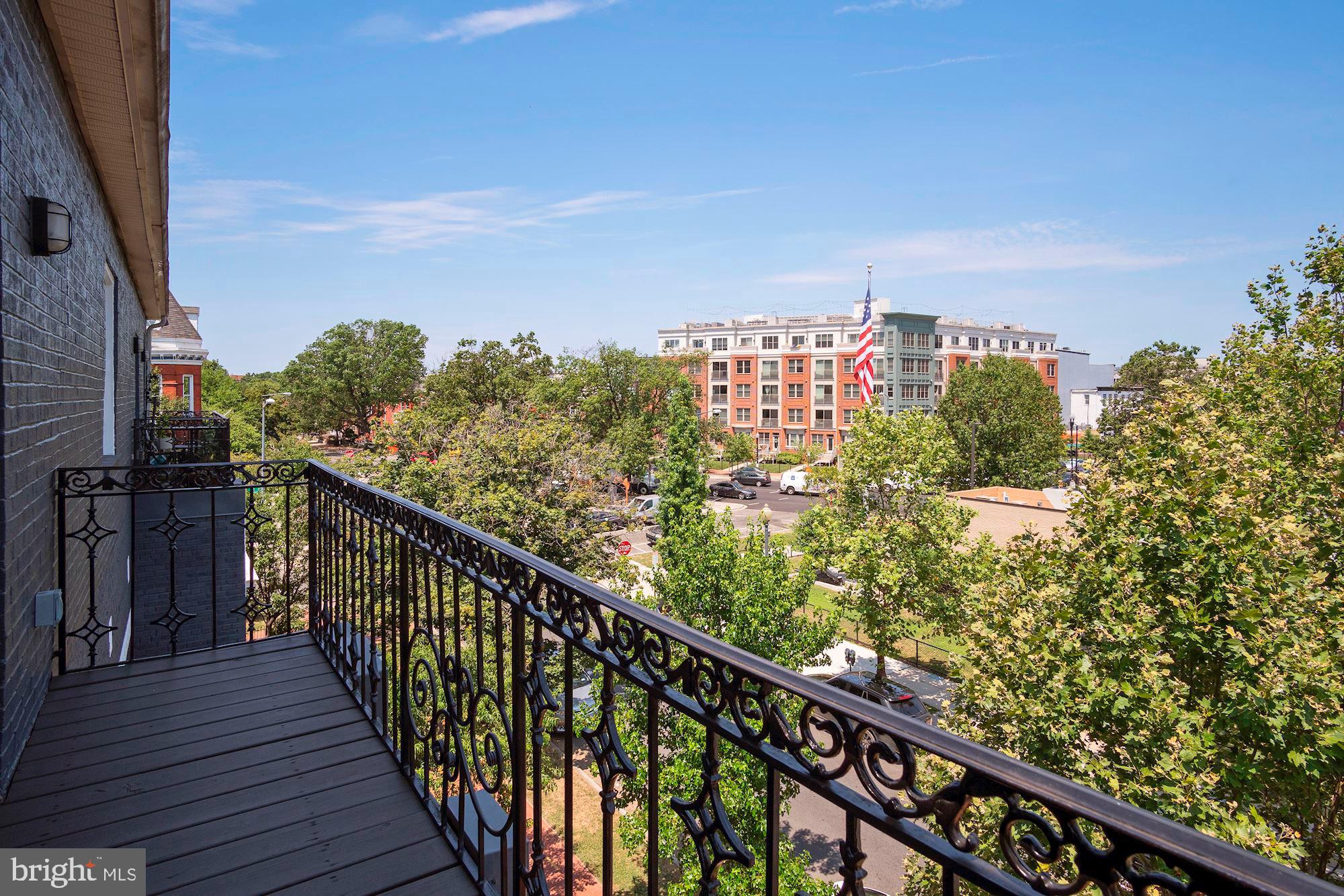 1409 G Street Northeast, Unit 21 Washington, DC 20002 - Photo 25 of 27 Tree-top views from the balcony