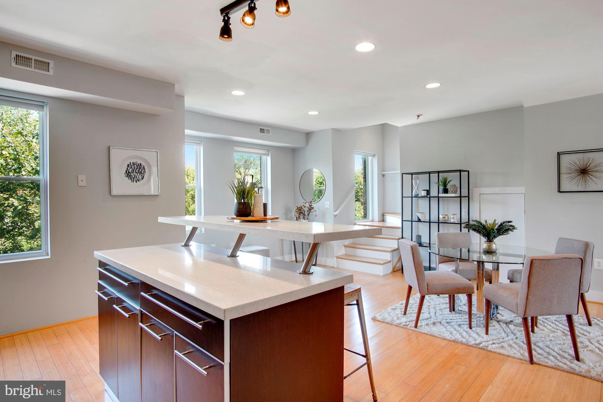 1409 G Street Northeast, Unit 21 Washington, DC 20002 - Photo 8 of 27 Wonderful Island with breakfast bar