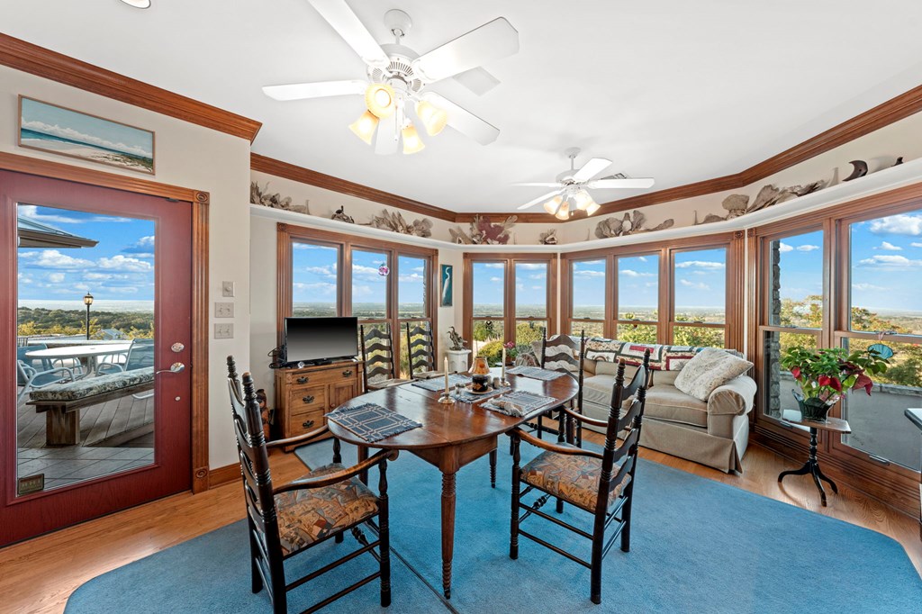 726 Paradise Ranch Road Fredericksburg, TX 78624 - Photo 11 of 38 a living room with furniture and a large window