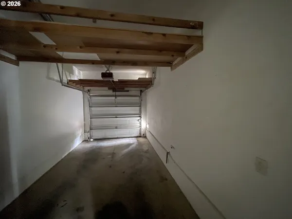 a view of storage and utility room