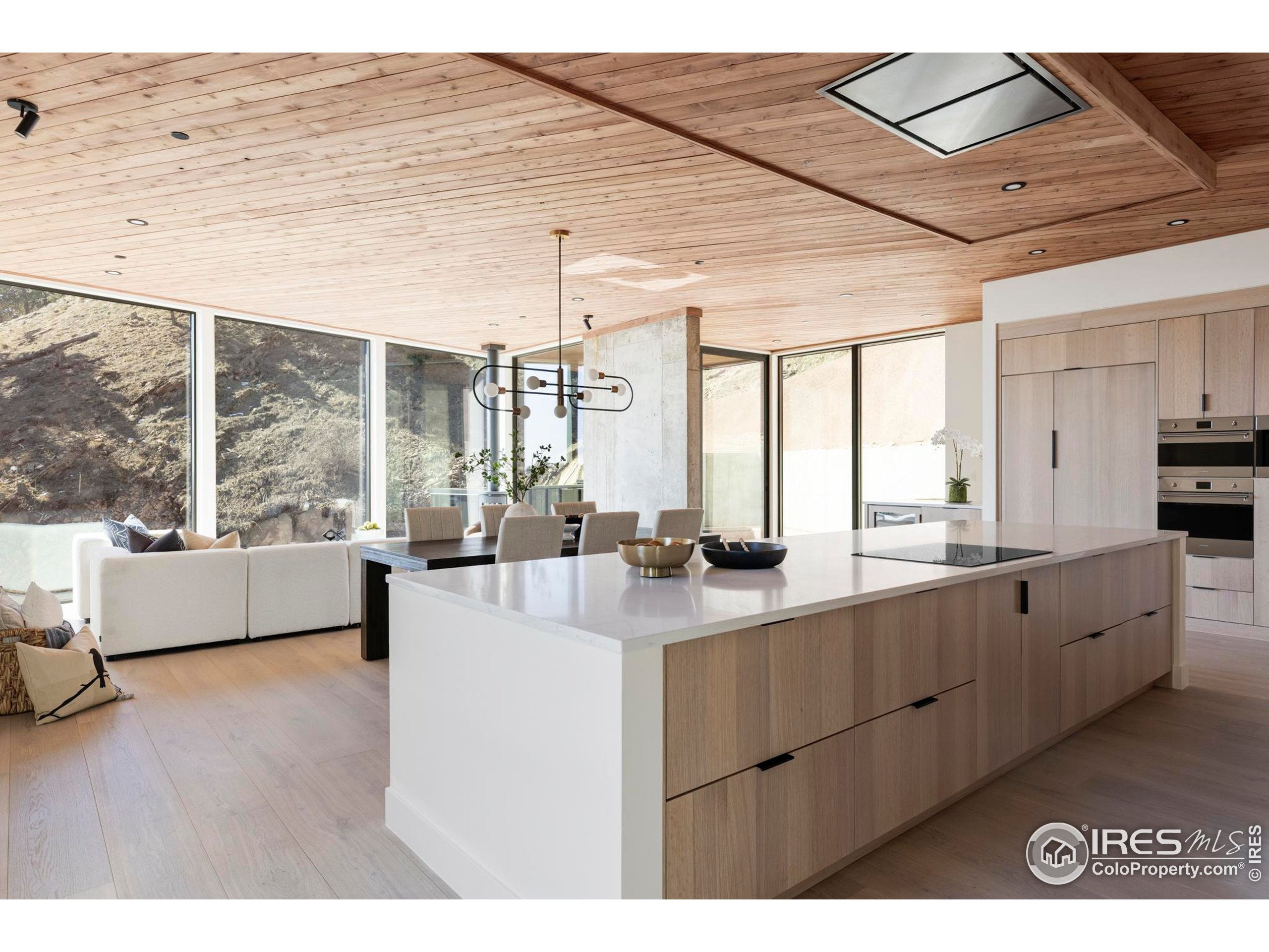 1575 Linden Drive Boulder, CO 80304 - Photo 24 of 39 a large white kitchen with a large window