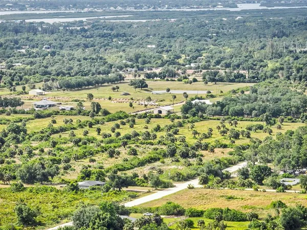 a view of a green field