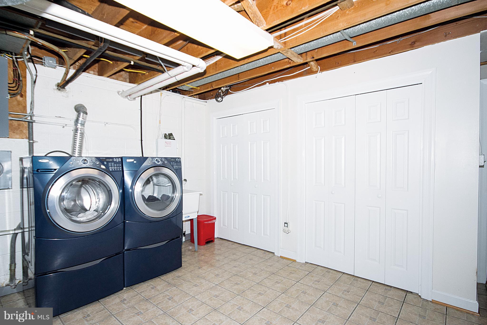 1820 Greenberry Road Baltimore, MD 21209 - Photo 22 of 30 Lower Level Laundry and Storage Room
